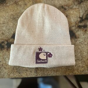 Carhartt Tan Beanie with Logo